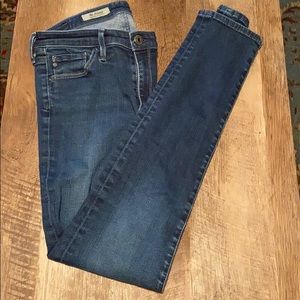 AG mid-rise cigarette jeans